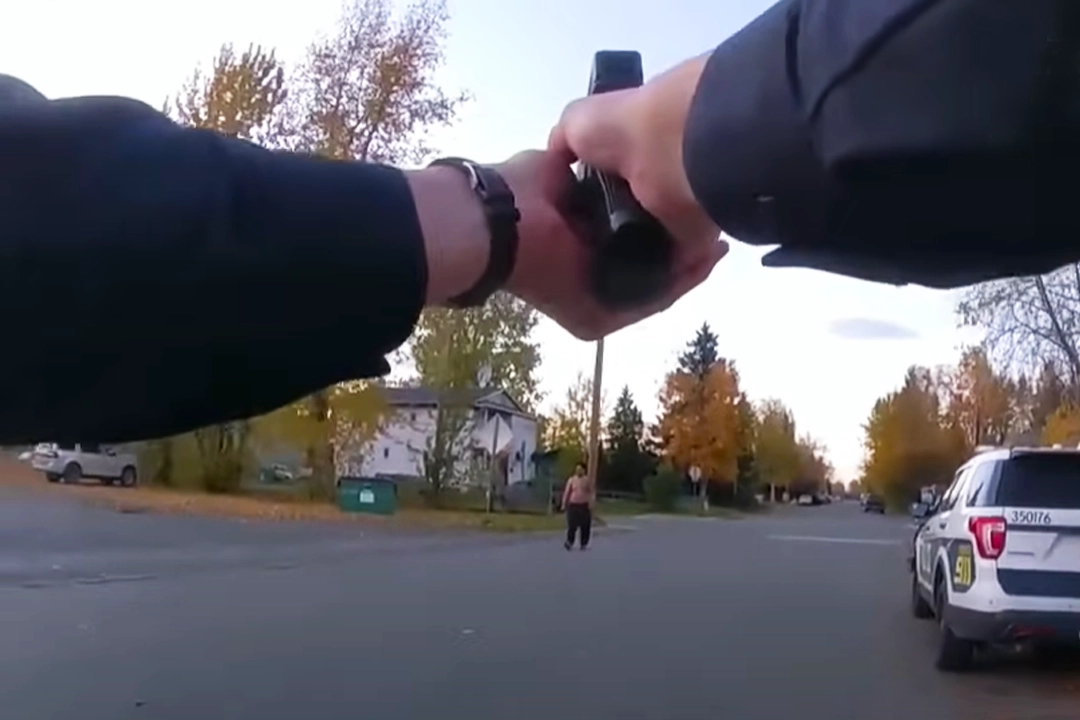 Bodycam Video Anchorage Police Shoot Man with Knife in Ambush Attempt