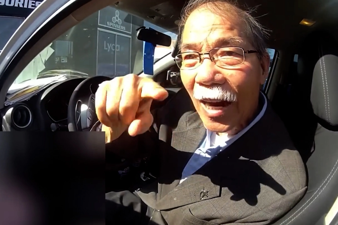 Police Officer Slams Elderly Man
