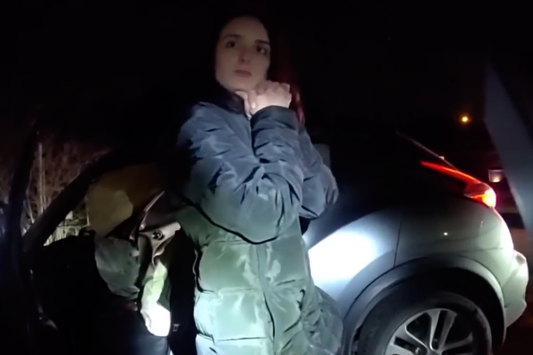 Bodycam Video Woman Arrested for DUI