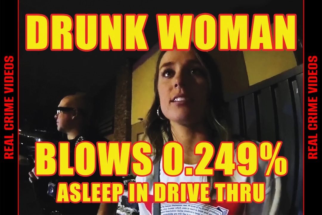 Drunk Woman's arrest Video