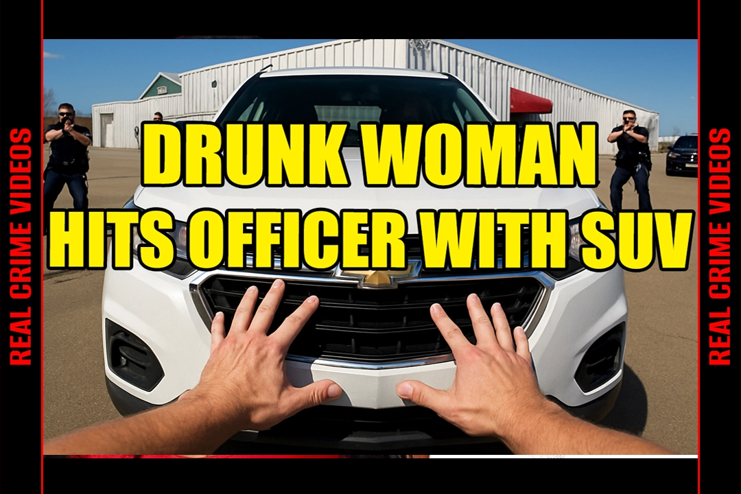 Drunk Woman Rams Officer with SUV