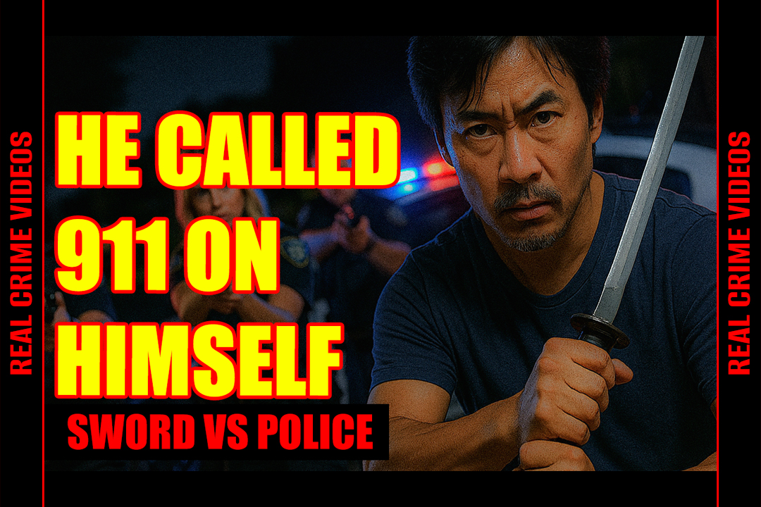 Man Calls 911 Runs at Police With Sword