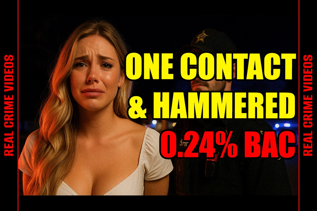 Womans DUI Arrest Video