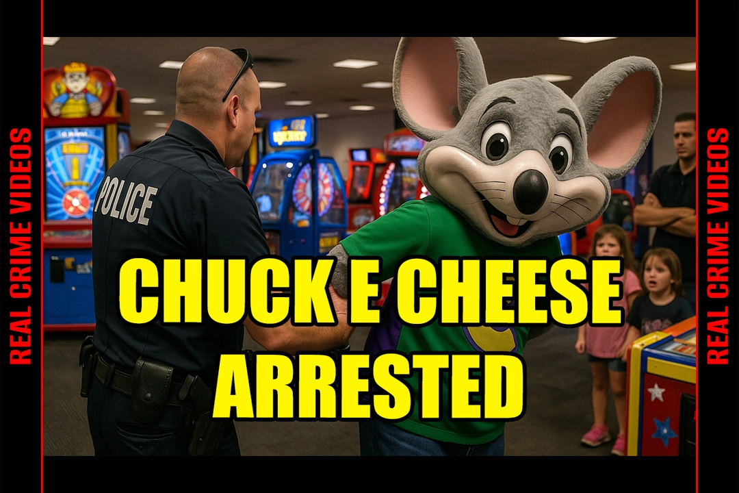 Chuck E Cheese Mascot Arrested on Police Bodycam