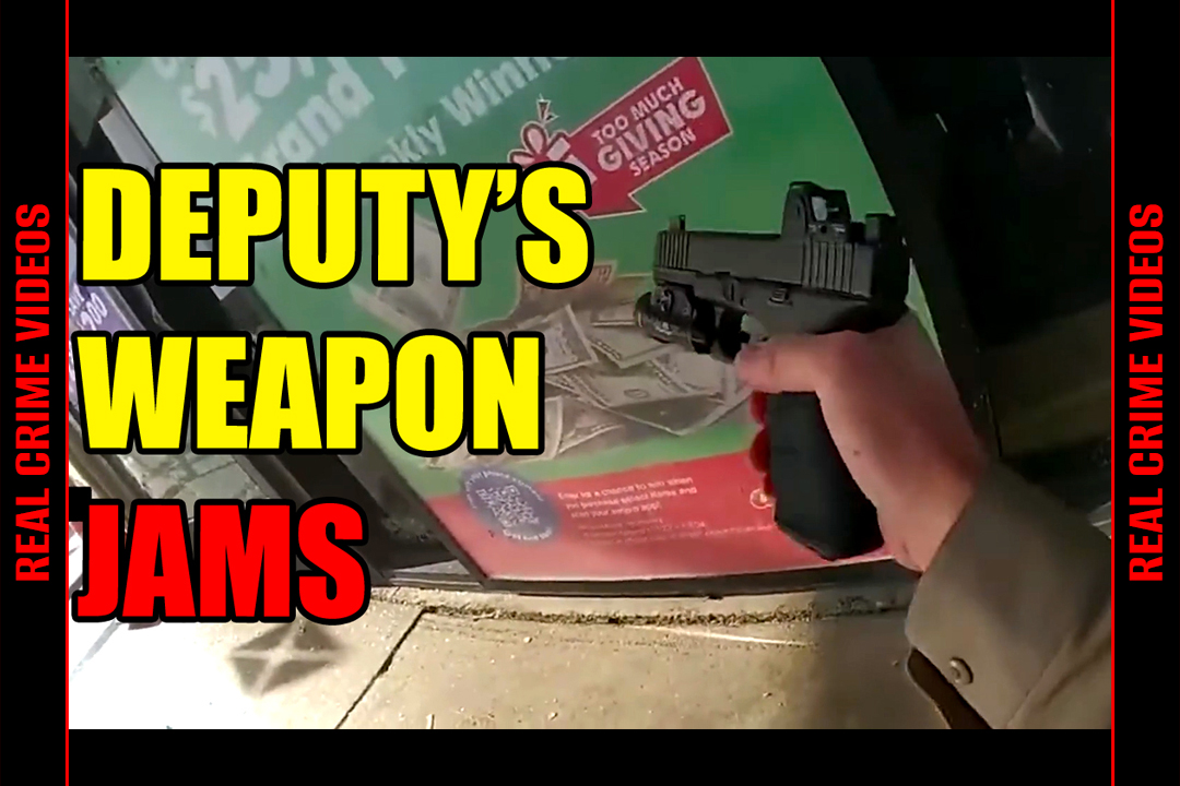 Gas Station Shootout on Police bodycam